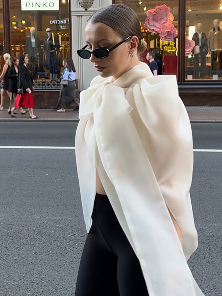 Women'S Fashion Trends Spring 2026 - 패션 여성 탑 민소매 리본 하이