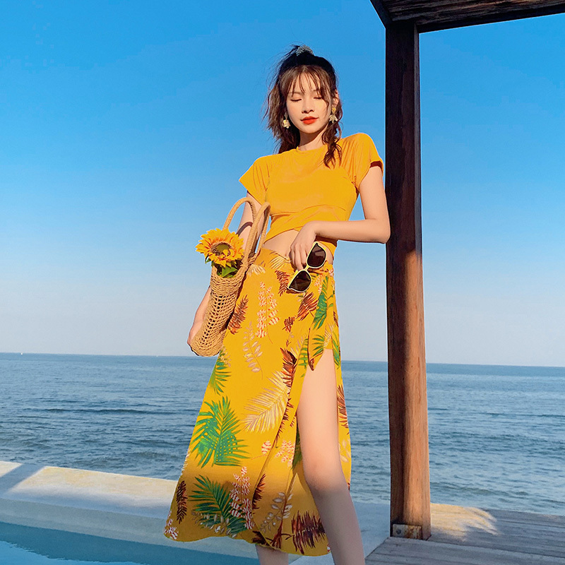 Women Fashion Korean - 2026 신상 3피스 여성 수영복 뱃살