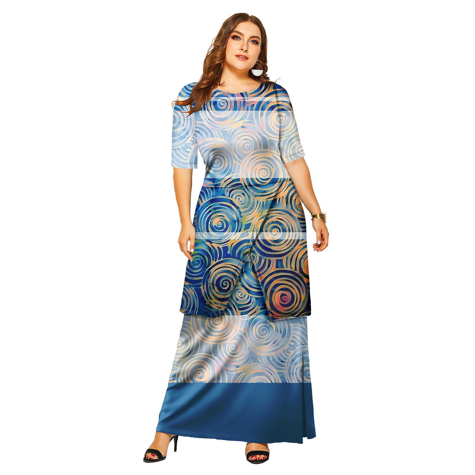 Women'S Fashion Dresses Images - 하와이 섬 꽃무늬 맞춤 이미지 여성