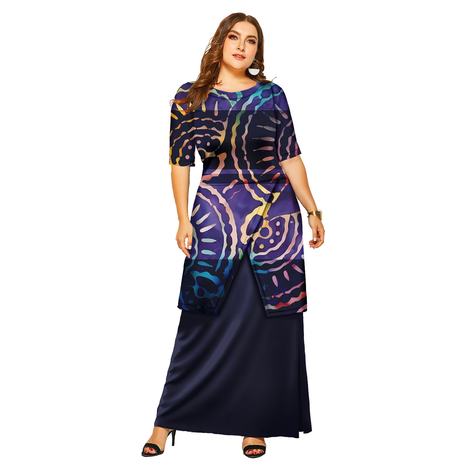 하와이 섬 꽃무늬 맞춤 이미지 여성 의류 사모아 드레스 - Women'S Fashion Dresses Images 리뷰 및 가격