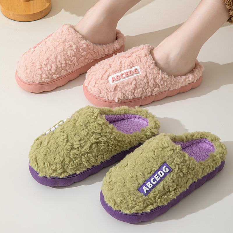 겨울 커플 실내용 미끄럼 방지 남녀 공용 플립플랍 따뜻 - Women'S Fashion Walking Shoes 리뷰 및 가격
