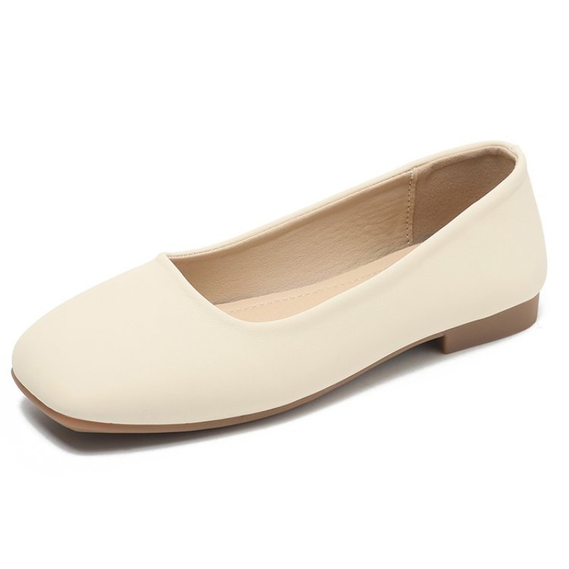 여성 플랫 슈즈 스퀘어 토 발레 플랫 미니멀리스트 얕은 - Women'S Fashion Walking Shoes 리뷰 및 가격